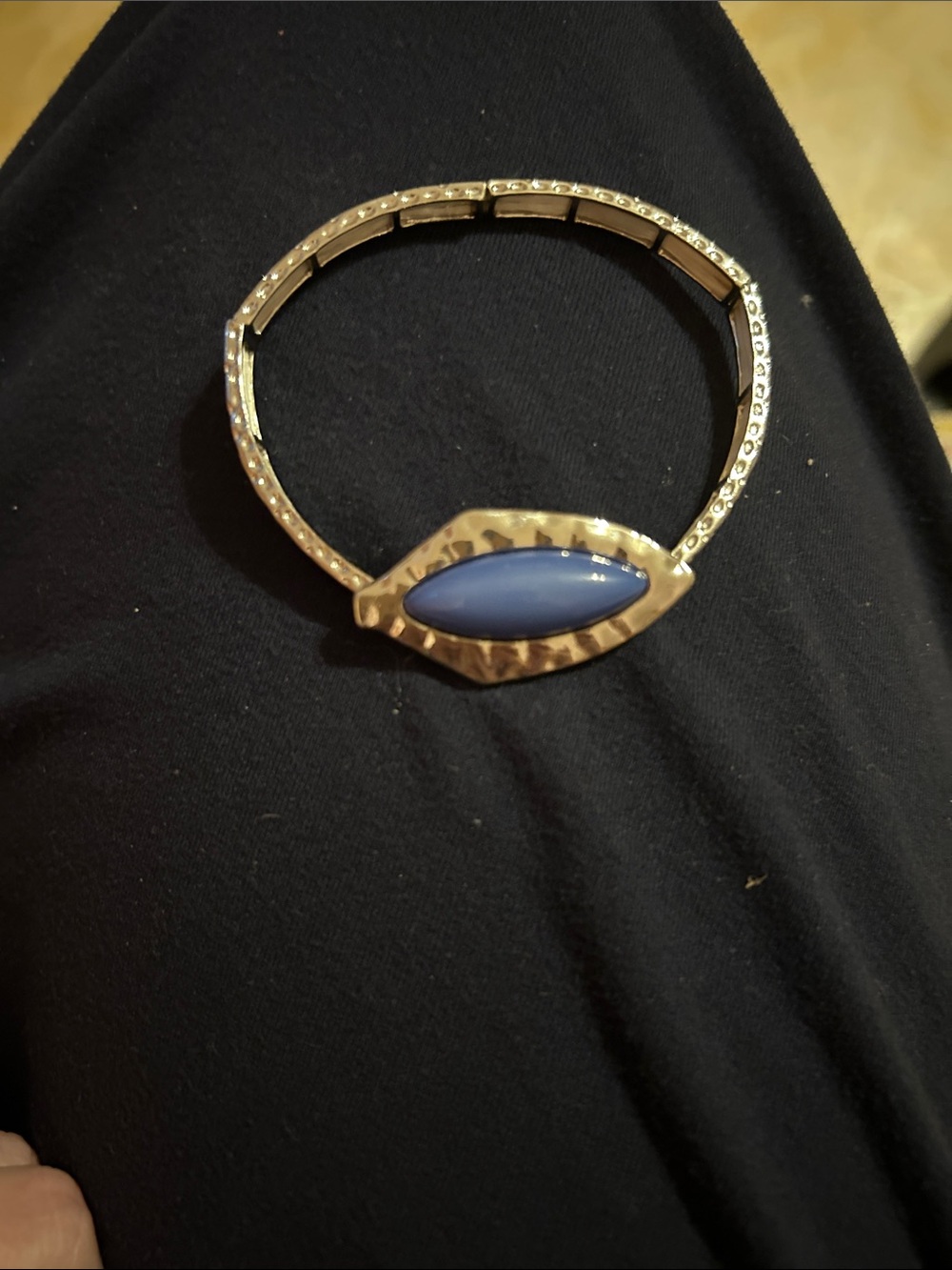 Bracelet with Blue Accent